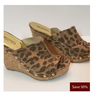 Michael Kors Cheetah Wedges